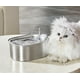 thumbnail image 1 of Xihbxyly Dispensador de Agua para Mascotas de Acero Inoxidable, Bomba Silenciosa de 3,2 L, Bandeja Sin Bpa, Sistema de Filtración Automático, para Perros y Gatos, Duradero y Elegante, Fácil de Limpia, 1 of 3