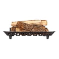 thumbnail image 2 of Modern Ember Essen 27" Cast Iron Fireplace Log Grate – Heavy-Duty Wood-Burning Fire Pit & Wood Stove Log Rack, 2 of 4