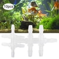 thumbnail image 3 of Fish Tank Joint,10PCS 6-Way Aquarium Water Way Pipe Adapter Aquarium Pipe Adapter Superior Craftsmanship, 3 of 11