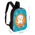 thumbnail image 2 of The Octonauts Logo Backpack Casual Daypack School Bag Backpack Satchel Rucksack Shoulder, 2 of 5