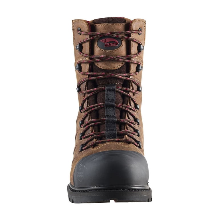 Avenger Safety Workboots Insulated Hiker Mens 10.5EE Comp Toe Leather Waterproof Avenger | Shoes | Nwob Avenger Brown Leather Comp Toe  main image 2