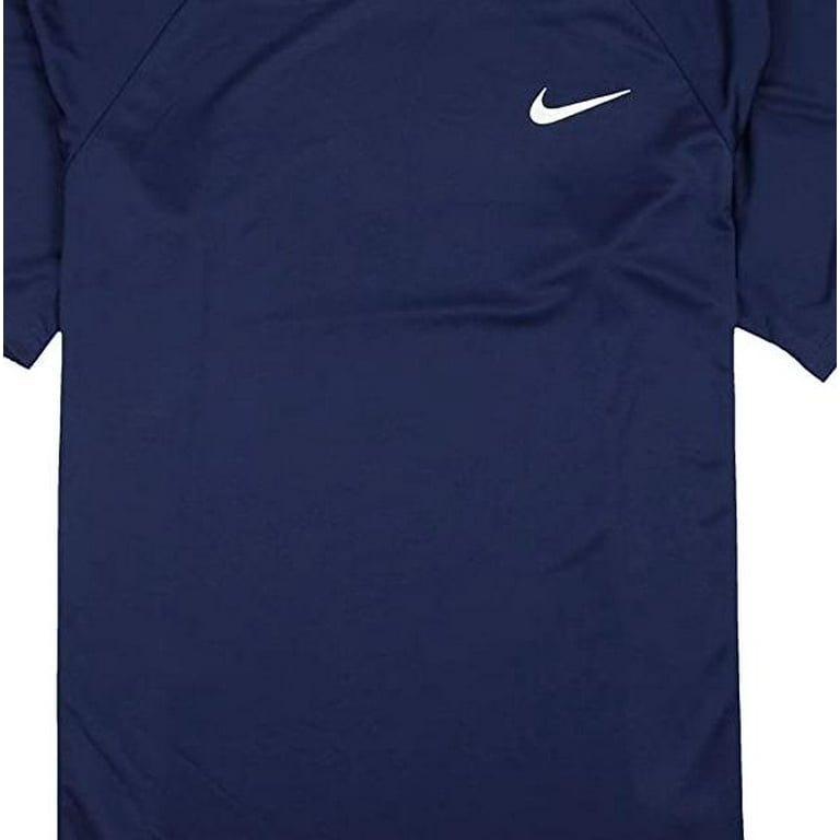 Nike Essential Short Sleeve Hydroguard - Navy - L - Walmart.com
