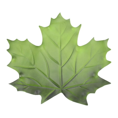 

1 Pc Maple Leaf Table Mat Simulation Plant Craft Decorative Mat Indoor Ornament