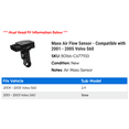 thumbnail image 2 of Mass Air Flow Sensor - Compatible with 2001 - 2005 Volvo S60 2002 2003 2004, 2 of 2