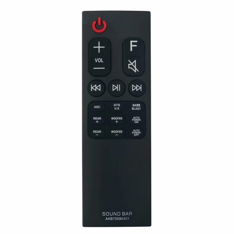 New AKB75595401 Remote Control for LG Soundbar SK5R SK5Y Walmart