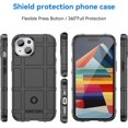thumbnail image 2 of for Apple iPhone 15 Plus Case for Man, Heavy Duty Shockproof Phone Case Support Wireless Charging Cover for iPhone 15 Plus HD Black, 2 of 8