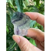 WHOLESALE Raw Rainbow Fluorite, Natural Rainbow Fluorite Stone, Natural Rough Rainbow Fluorite, Rainbow Fluorite Healing Crystal (Rainbow Fluorite, 0.25 Pound)