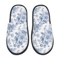 thumbnail image 1 of Fotbe Rose Flowers Pantuflas Peludas para Mujer con Estampado, Zapatillas de Peluche, Zapatos de Invierno para Casa, Uso Interior y Exterior-Large, 1 of 8