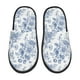 thumbnail image 1 of Fotbe Rose Flowers Pantuflas Peludas para Mujer con Estampado, Zapatillas de Peluche, Zapatos de Invierno para Casa, Uso Interior y Exterior-Medium, 1 of 8
