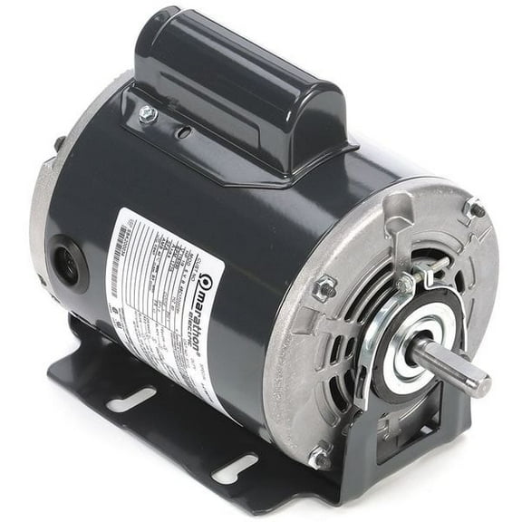 Capacitor-Start General Purpose Motor, 1/3 hp HP, 115/230V AC Voltage, 48 Frame