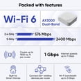 thumbnail image 5 of Restored Wyze Wi-Fi 6 Mesh Router Dual-Band - WF6DBMR (A-Grade) (Refurbished), 5 of 11