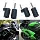 thumbnail image 2 of For Honda CBR 600 RR 600RR CBR600RR CBR600 RR 2003 - 2006 Black Carbon Frame Sliders Crash Falling Protection Engine Protector, 2 of 4
