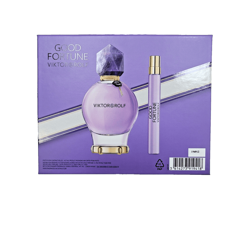 Viktor & Rolf 2-Pc.Good Fortune EDP Gift Set, 90 ml Full Size+ 10