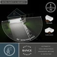 thumbnail image 4 of VAXCEL Highland Park Matte Black White Motion Dusk to Dawn Outdoor Wall Light, 4 of 13