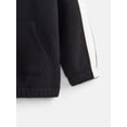 thumbnail image 3 of Wonder Nation Toddler Boys Graphic Half Zip Sweatshirt with Long Sleeves, Sizes 12M-5T, 3 of 3