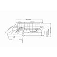 thumbnail image 4 of Davie LHF Sectional Sleeper Bed, Beige, 4 of 4