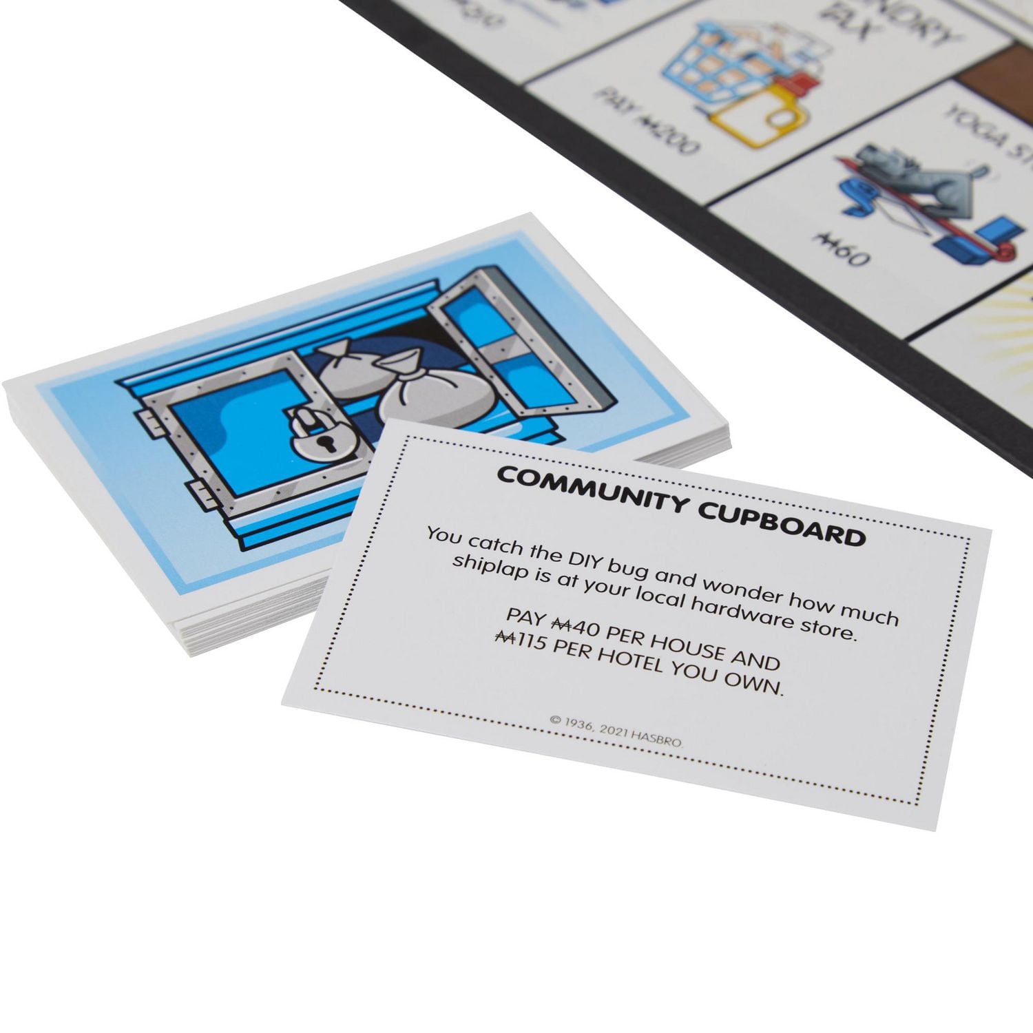 Monopoly : édition At Home Reality, jeu de plateau classique pour la famille