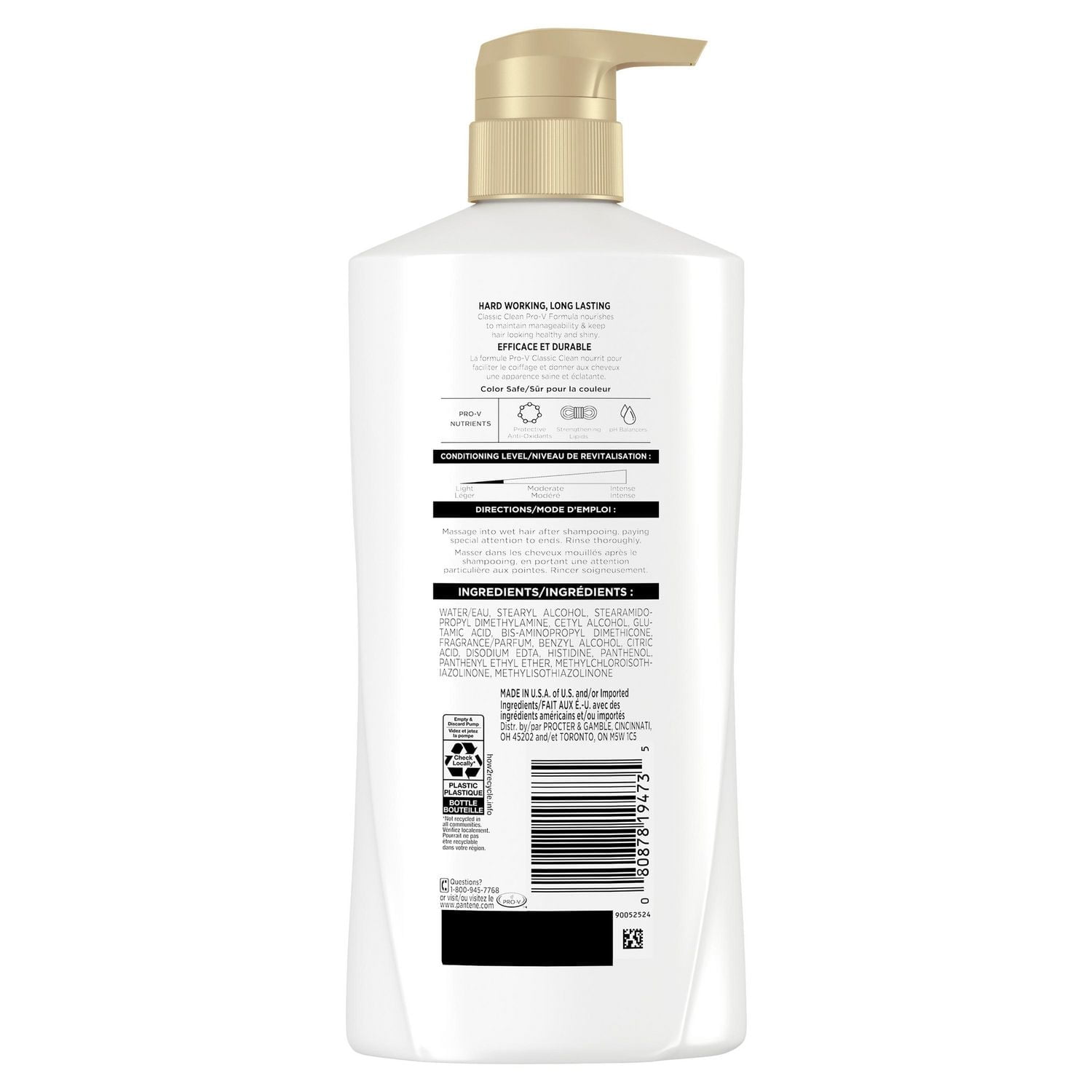 Pantene Classic Clean 72 HR NOURISHMENT Conditioner