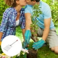 thumbnail image 3 of Raindrops Rake With Handle Silver Ergonomic Handle Weeding 1Pcs 22.4In, 3 of 6