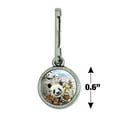 thumbnail image 4 of Mount Mt. Rushmore National Memorial South Dakota Panda Sloth Antiqued Charm Clothes Purse Suitcase Backpack Zipper Pull Aid, 4 of 5