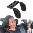 thumbnail image 1 of Almohada para Reposacabezas Coche, Soporte Cuello Reposa Cabeza de Auto Asiento Almohada Lateral de Carro con Gancho Ajustable Forma U Almohada Espuma de Apoyo para Viaje Dormir Niño Adulto, 1 of 6