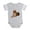 Heather Gray, variant on CafePress - 2 FIN Golden Retriever Photo CROP Baby Football Bo - Cute Infant Baby Football Bodysuit