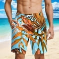 thumbnail image 7 of Purcolt Mens Swim Trunks with Compression Liner 5 inch Inseam Quick Dry 2 in 1 Swimming Board Beach Shorts with Pockets, 7 of 7