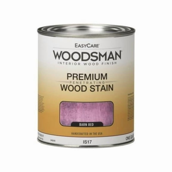 1 qt. Woodsman Oil Base Interior Stain, Barn Red