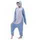 thumbnail image 1 of Invierno adultos Animal tiburón pez Onesies mujeres hombres pijamas de manga larga zapatilla disfraces de dibujos animados monos Navidad con capucha, 1 of 4