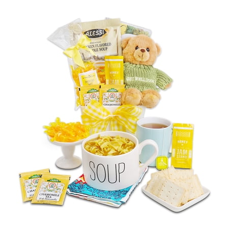 Alder Creek Gift Baskets Hugs & Well Wishes Gift Basket (7 Items)