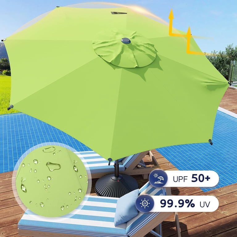 abba 9ft patio umbrella Table Market Its easy Abba Patio 9-Foot Brown Tilt/Crank