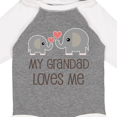 thumbnail image 4 of Inktastic My Grandad Loves Me Boys or Girls Long Sleeve Baby Bodysuit, 4 of 5