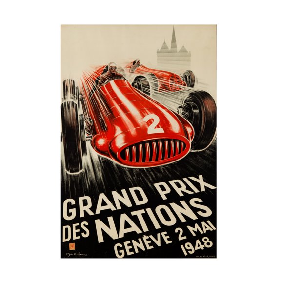 Lantern Press 'Racecar 7' Canvas Art