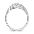 thumbnail image 2 of Finest Gold 14K White Gold Fancy Ring, Size 7, 2 of 5