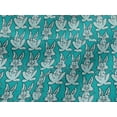 thumbnail image 4 of oneOone Viscose Jersey Fabric Rabbit Block Printed Fabric 1 Yard 60 Inch Wide, 4 of 5