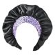 thumbnail image 2 of Gorro cabello, gorro de de seda para la cabeza, sombrero para Púrpura shamjiam Bonnet del sueño, 2 of 4