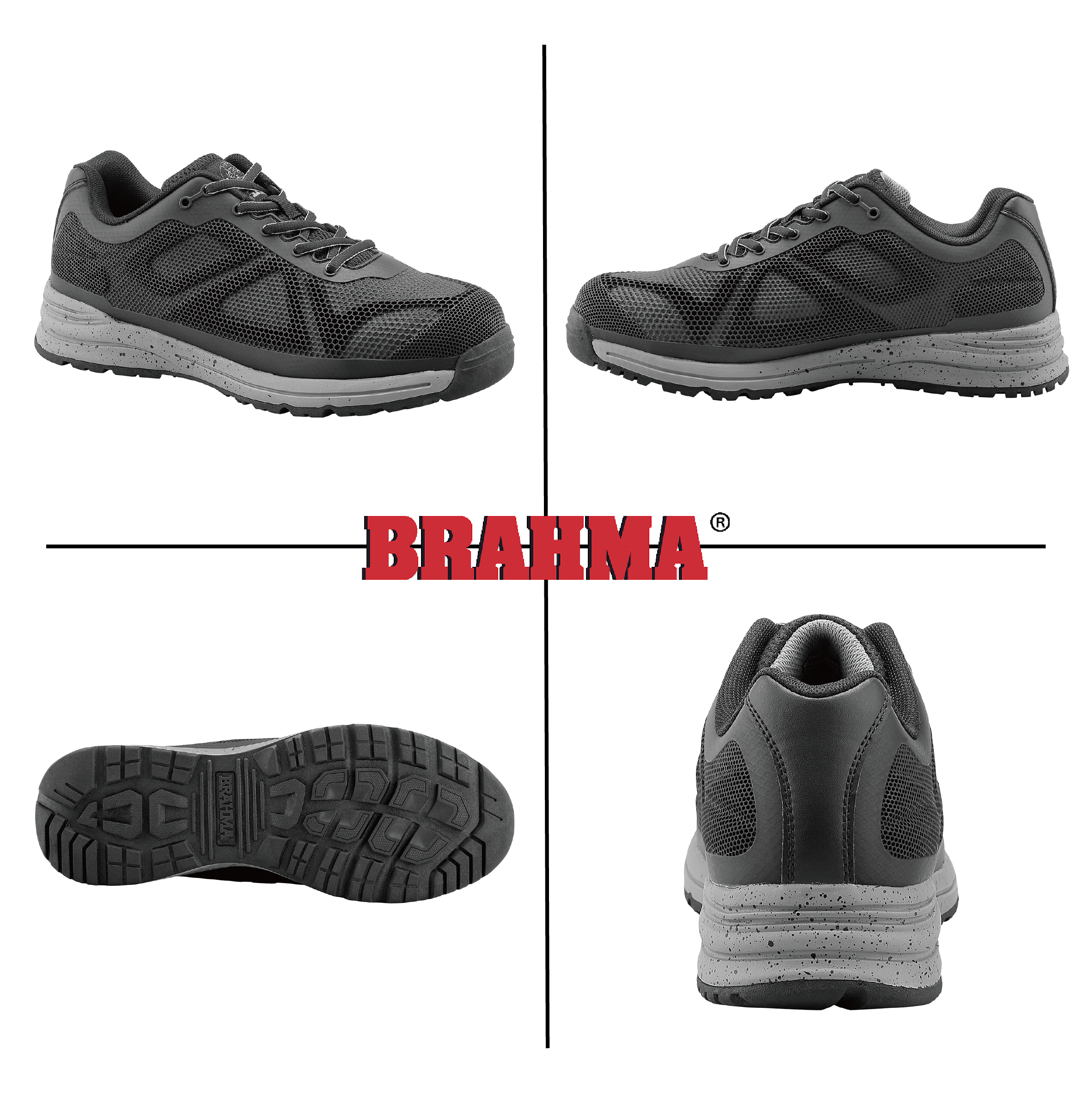 Brahma Men's Kamden Steel Toe Work Shoes photo 6