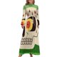 thumbnail image 2 of Vestido largo con calaveras, estilo coreano, para verano, playa, noche, lujo, 2 of 5