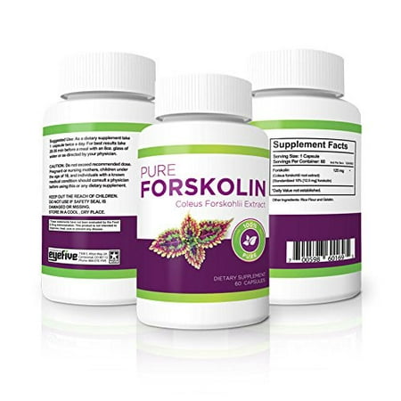 100% Pure forskoline - Force maximale brûleur de graisse et de muscle Builder