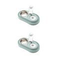 thumbnail image 1 of kurtrusly Cat Automatic Feeding Bowl Safe And Reliable Convenient And Practical Multifunctional Cat Food Bowl green 2Set, 1 of 6