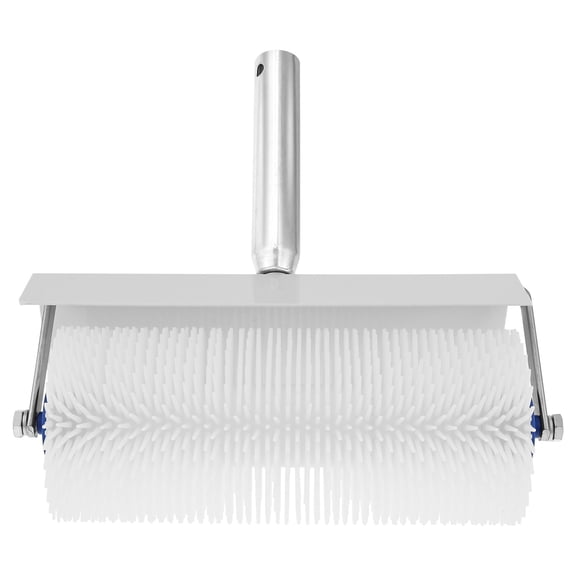 Reusable Self Leveling Spiked Screed Roller with Splash Guard Handle for Epoxy Concrete Bubble Removal