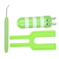 thumbnail image 2 of Spool Knitter, Fine Workmanship Saving Time Mini Knitting Loom Practical With Awl Pompon Maker Spool Knitter For Weaving Round Belts For Hand-made DIY Lovers, 2 of 8