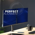 thumbnail image 5 of VIVO Telescoping Dual 21" to 32" Monitor Mount, Heavy Duty Desk Stand, 5 of 8