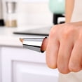 thumbnail image 3 of Paquete de 6 protectores de dedos de acero inoxidable para Chef Safe Finger Protection JAMW Sencillez, 3 of 5