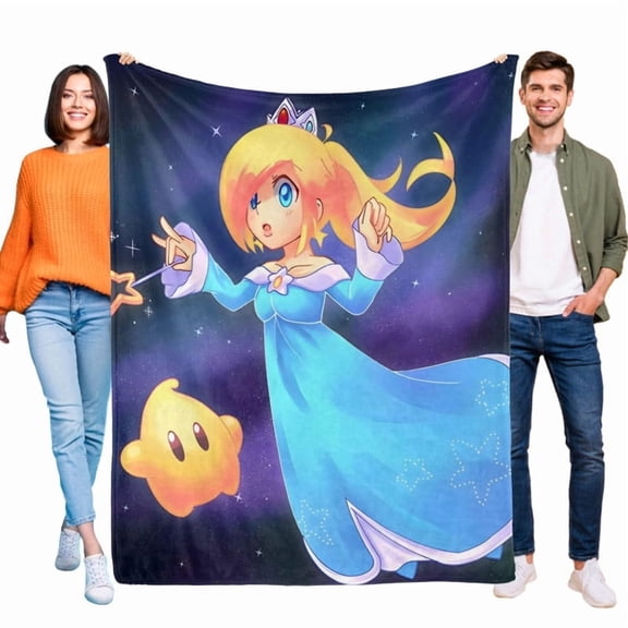 Cinnamoroll Flannel Blanket 39*59 inch Soft And Comfortable With Clear Patterns And Easy Cleaning