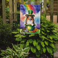 thumbnail image 2 of Sheltie St Patrick's Day Garden Flag 11.25 in x 15.5 in, 2 of 5