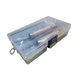 thumbnail image 1 of Herramienta portátil de metal para ranurar clavijas de puente de guitarra acústica y guía de ranuras para ángulos de cuerdas. 07 mm 13 mm con caja, 1 of 9