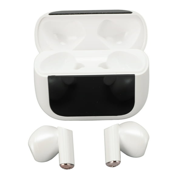 Earbuds, ENC Noise Cancelling LCD Color Touch Screen Earphones for Workout