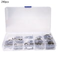 thumbnail image 2 of Tooth 240 Pcs Star Washer 304 Stainless Steel Universal Toothed Washer Compartment Kit, 2 of 8