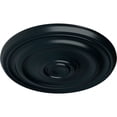 thumbnail image 3 of Ekena Millwork 15 7/8"OD x 1 1/2"P Kepler Traditional Ceiling Medallion (For Canopies up to 3 3/4"), Hand-Painted Night Shade, 3 of 5